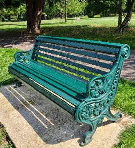 Benches in Barra Hall Park