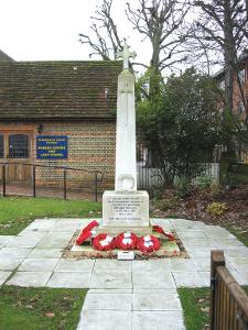 Yiewsley War Memorial at St Matthew's Church