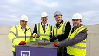 Hayes town centre redevelopment topping out ceremony