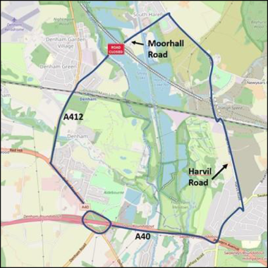 diversion route - night works Image 2