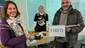 People who have had an item fixed at Repair Day