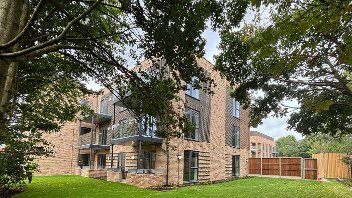 Garden images of Maple and Poplar, new homes for council tenants