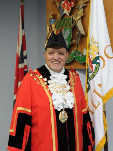 Councillor Roy Chamdal, Mayor of Hillingdon 2021 to 2022