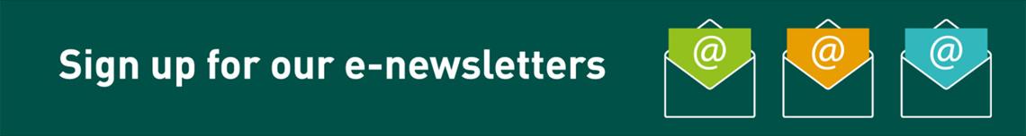 Sign up for council e-newsletters banner